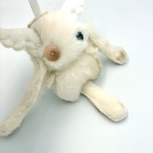 Pink-Eyed Mini Angel Kumo