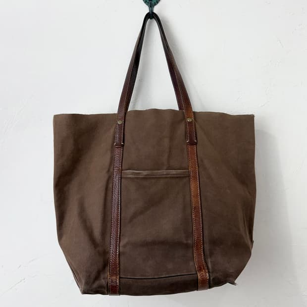 kinoshohampu 빈티지 캔버스 백