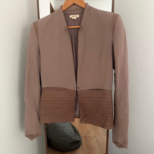 Helmut Lang 브라운 블레이저