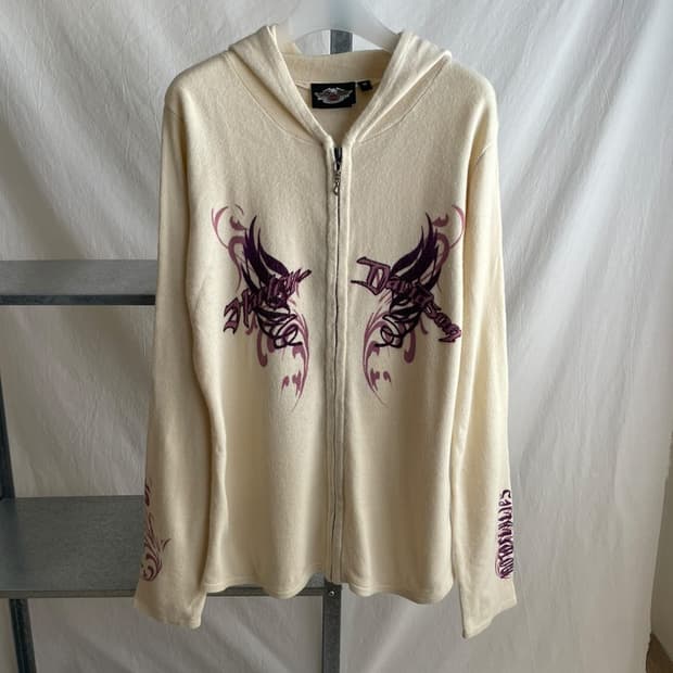 Harley Davidson hood zip-up