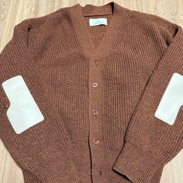 이얼즈어고 가디건 브라운 m