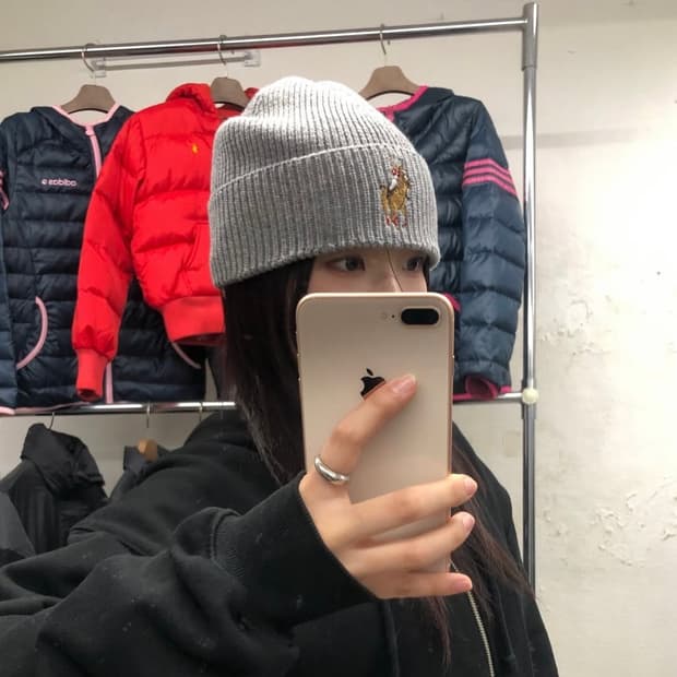 새상품—-폴로 베어 비니