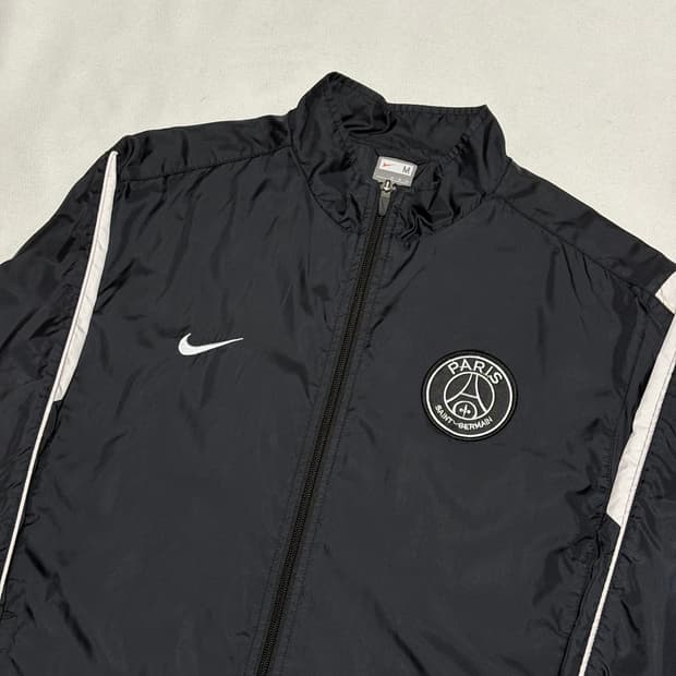 M 나이키 파리 생제르맹 블랙 바람막이