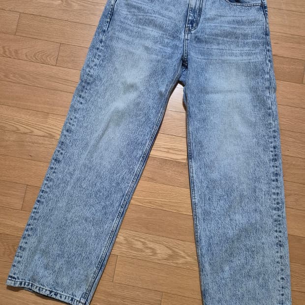 퍼스트플로어 설원 블리치데님 46