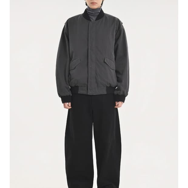 브라운야드 리버시블 봄버 블랙 5사이즈 구함