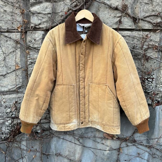 8~90s walls 블리자드 프루프 캔버스 워크 자켓 m