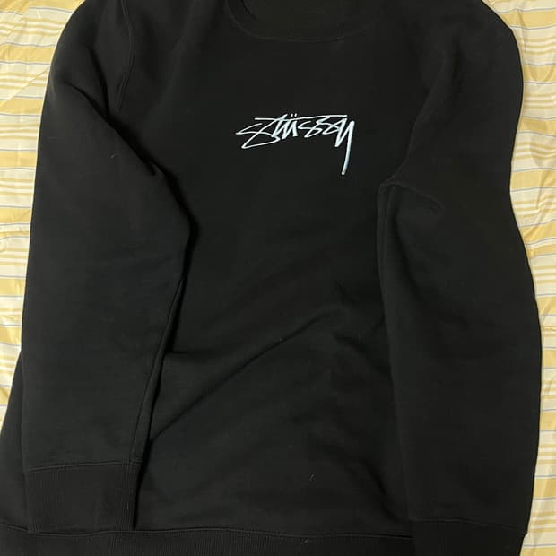 스투시 자수 맨투맨 L