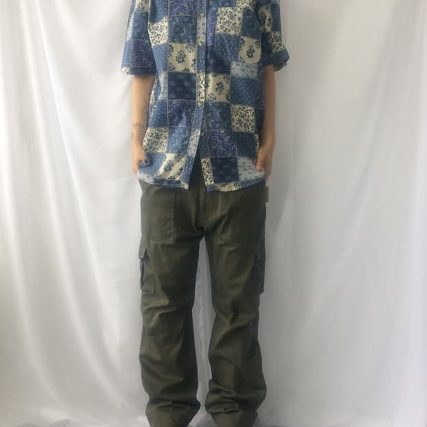Patch work shirt