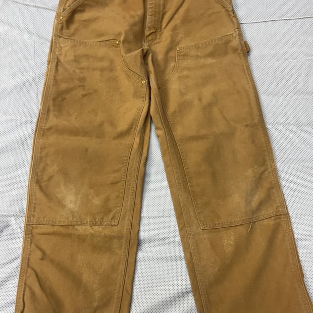 00s 90s 칼하트 더블니 brn 브라운