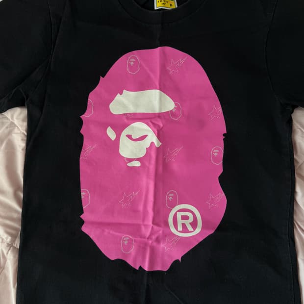 베이프 빅사루 핑크 xs