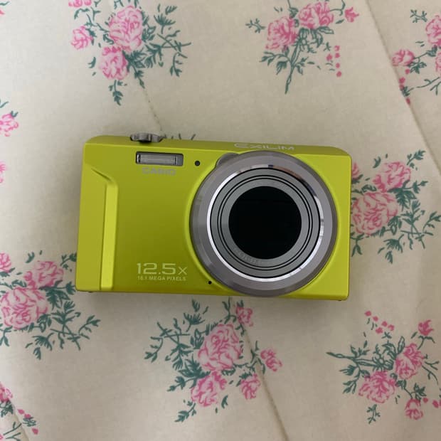 카시오 엑슬림 Casio EX-ZS150 라임 디 카 카메라