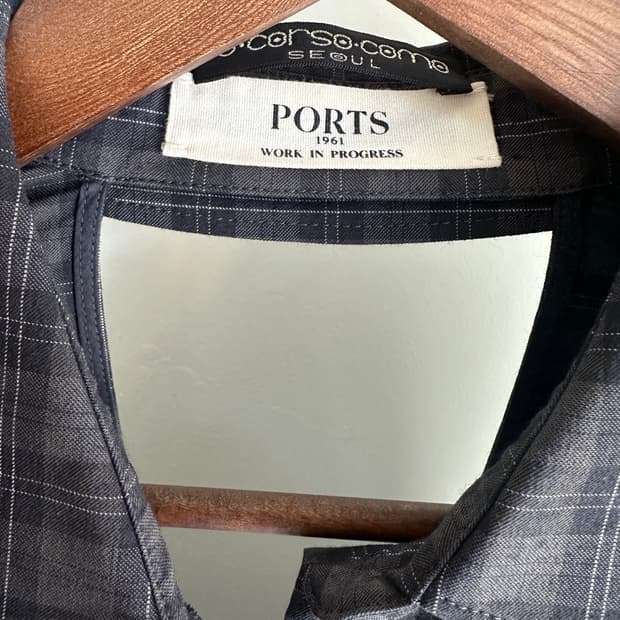 [정품] 포츠 1961 (Ports 1961) 런웨이 백 슬릿 컷아웃