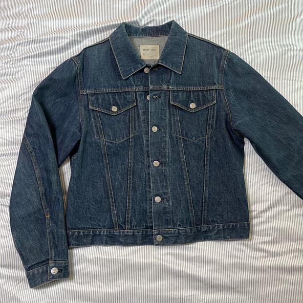 헬무트랭 본인기 데님재킷