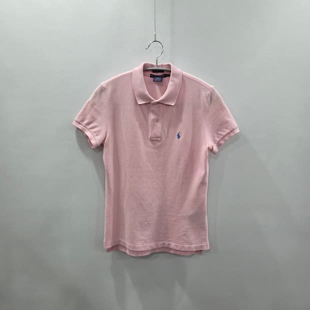 폴로랄프로렌 우먼 피케 카라티 연핑크 S