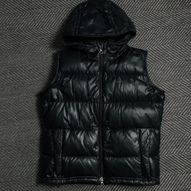 나이키 acg 구스다운 조끼 패딩 베스트 블랙o 4813