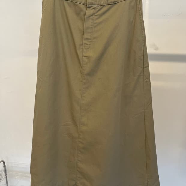 Dickies Side Slit Long Work Skirt