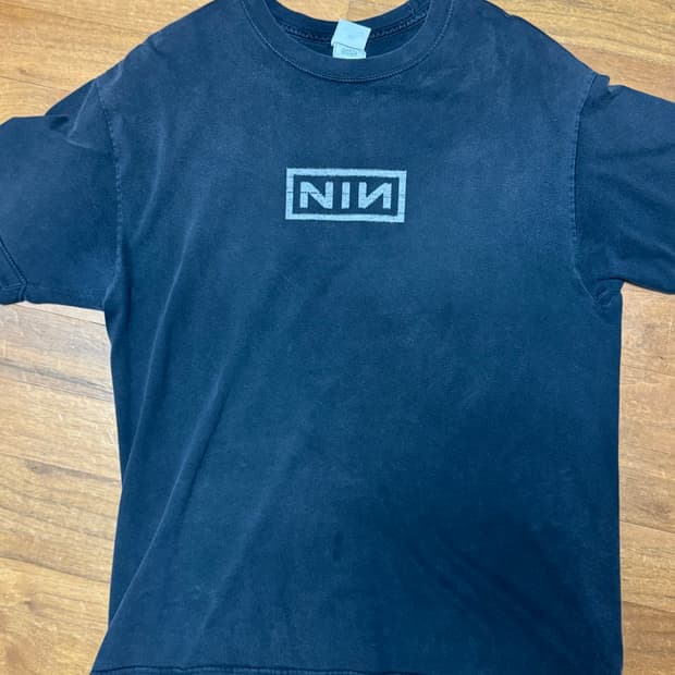 빈티지 나인인치네일스 nin 밴드티셔츠