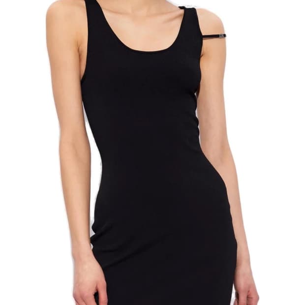 dsquared 2 logo minidress