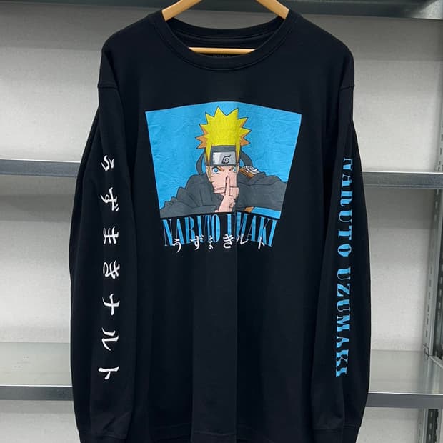 (2XL)00'S NARUTO 빈티지긴팔-M1722