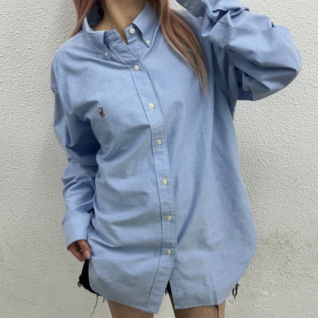 폴로 랄프로렌 옥스포드 소라 셔츠 XL