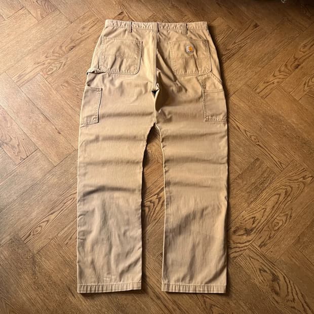 [36]칼하트 USA 베이지 싱글니 카펜터 워크 팬츠