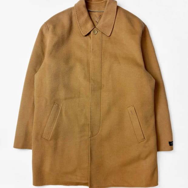 생로랑 YSL 00s 울 핸드메이드 코트 PN5442