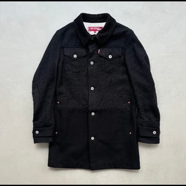 준야 와타나베x리바이스 트위드 자켓