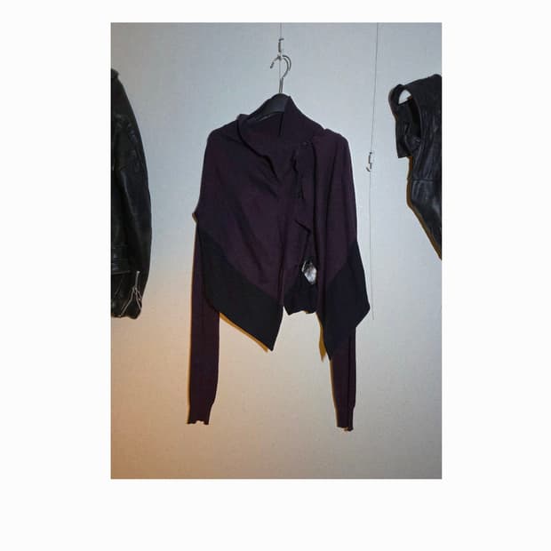Ann demeulmeester buckle cardigan