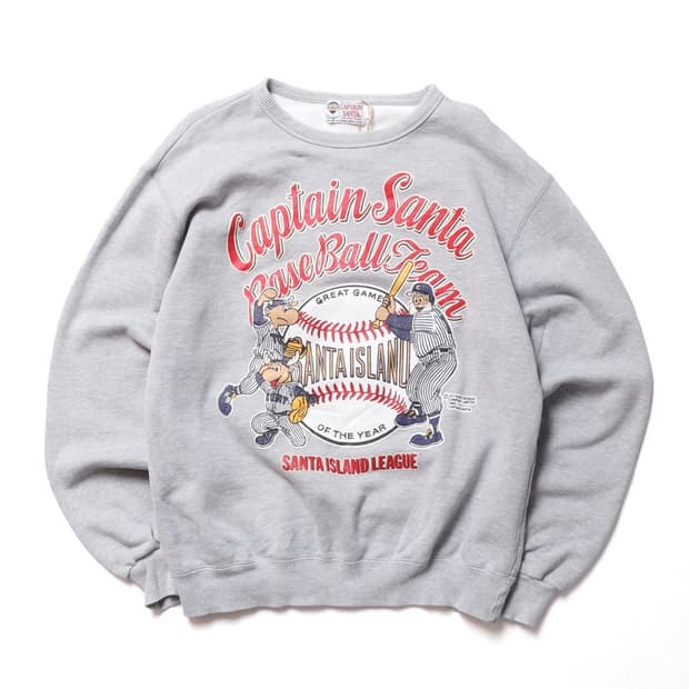 캡틴 산타 Captain Santa Printing Sweatshirt 
