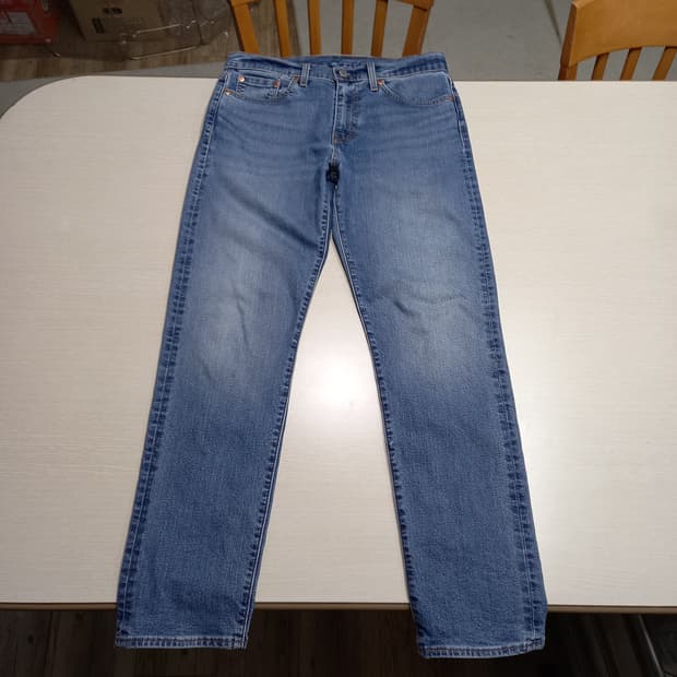 30 빅E리바이스502 약기모 워싱 스판 슬림일자진 30-181