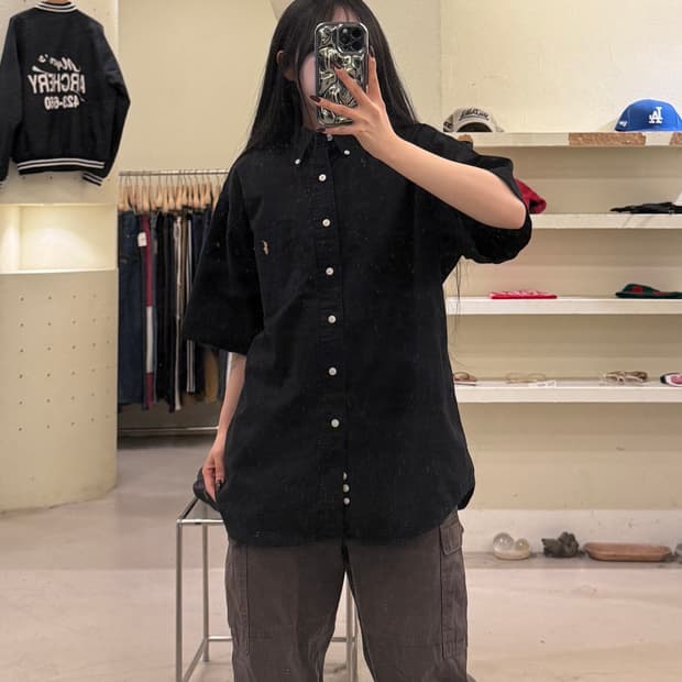 폴로랄프로렌 포니 박시핏 반팔 셔츠 U1680