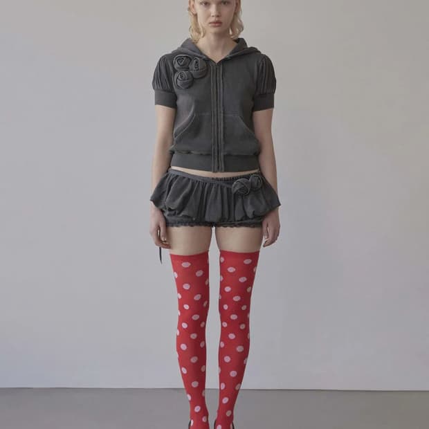 스컬프터 Washed Rose Bloomer Skort Charcoal