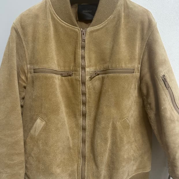 언더커버 스웨이드 자켓