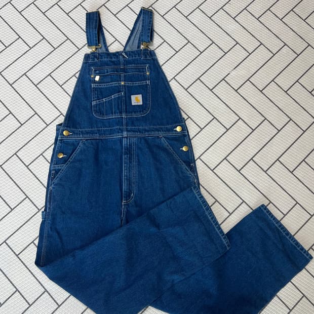 Carhartt Denim Bib Overall 칼하트 데님 오버롤