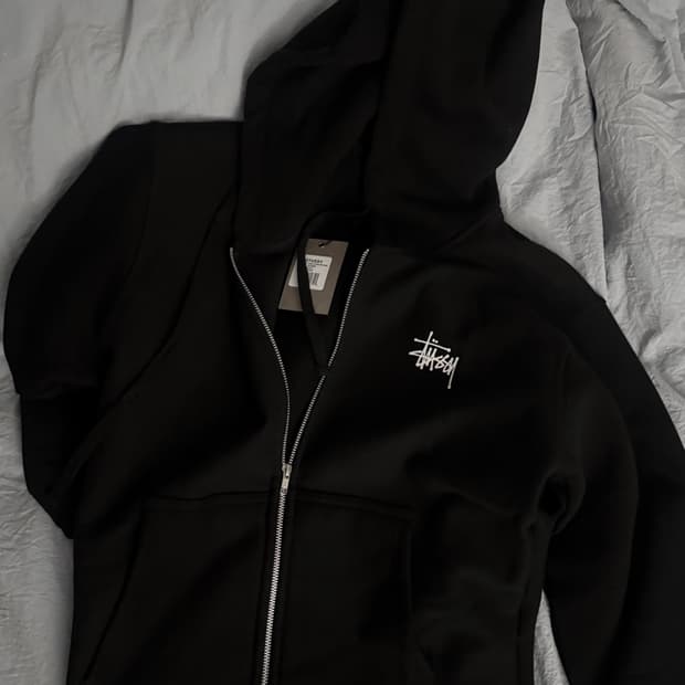 스투시 xl 후드집업
