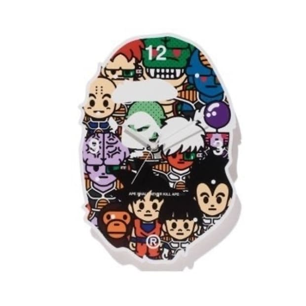 베이프 X 드래곤볼 콜라보레이션 헤드시계 OS