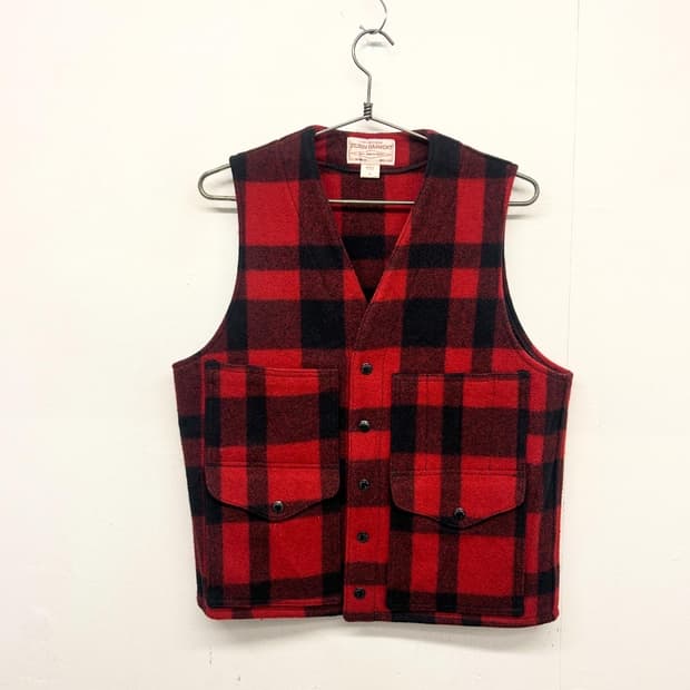 필슨 버팔로체크 메키노 울 베스트