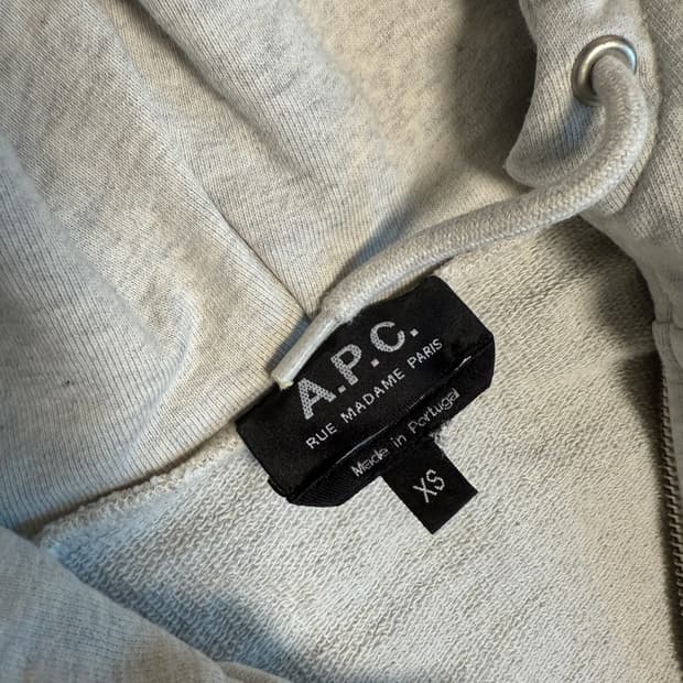 A.P.C. 회색 후드티 (여/xs)