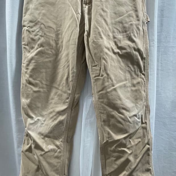 칼하트/ 체크 안감 워크 팬츠/ 34x32