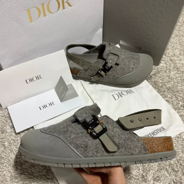[정품] 디올X버켄스탁 도쿄 슬리퍼 285 풀구성품