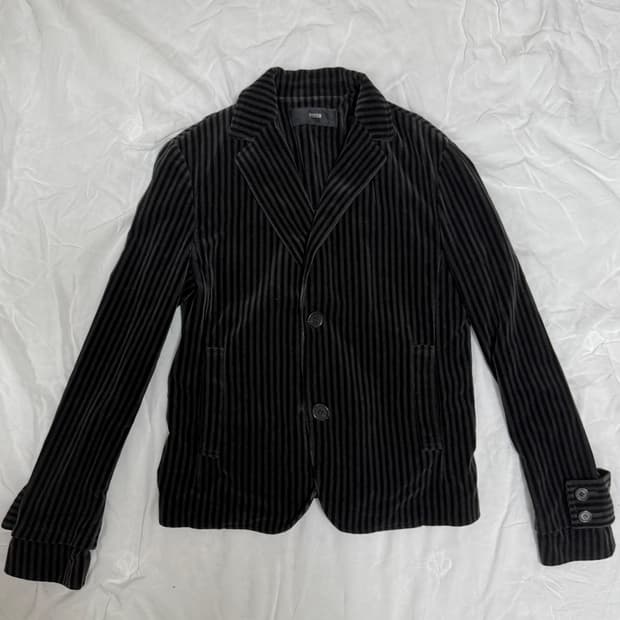 시슬리 스트라이프 자켓