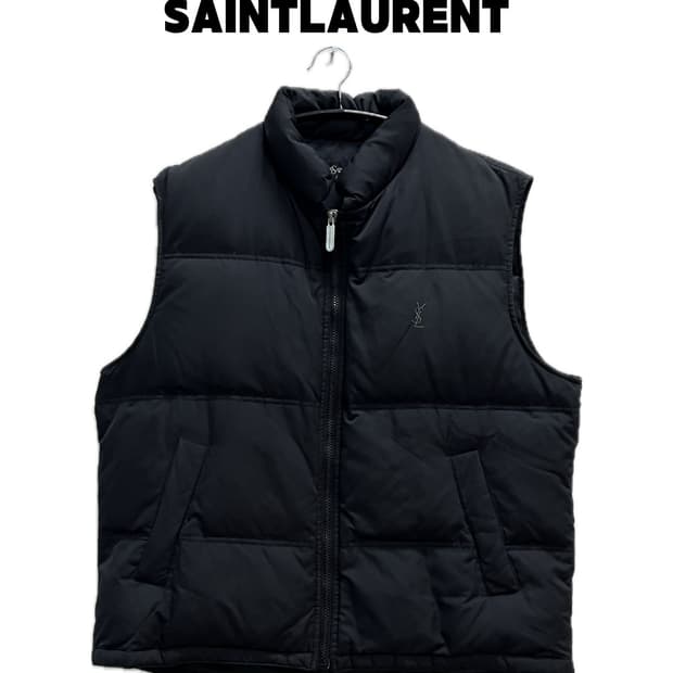 입생로랑 YSL 빈티지 조끼 패딩 베스트