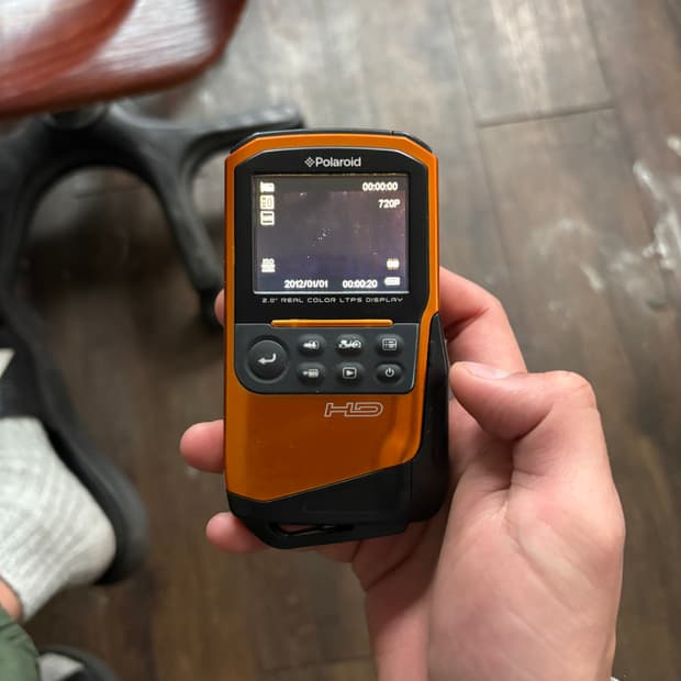 폴라로이드 id642 디지털캠코더