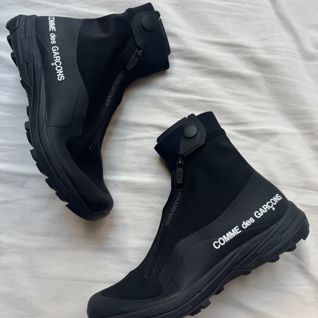 살로몬 x 꼼데가르송 XA-알파인 2 블랙 CDG x SALOMON