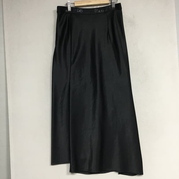 오브제 밴딩 새틴 스커트 64