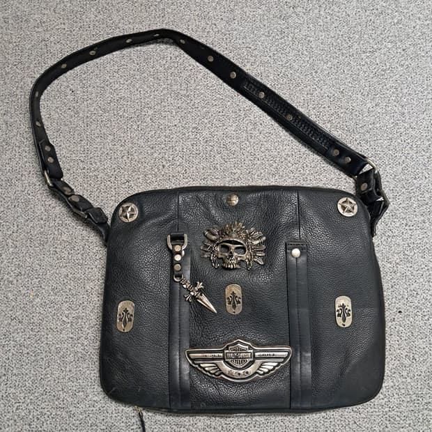 빈티지가죽 크로가방