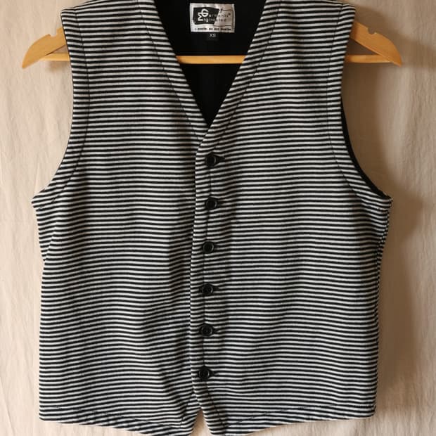 엔지니어드가먼츠 히코리 스트라이프 베스트 XS

