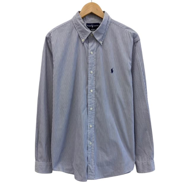 00s 폴로 스트라이프 셔츠 (16 1/2)
