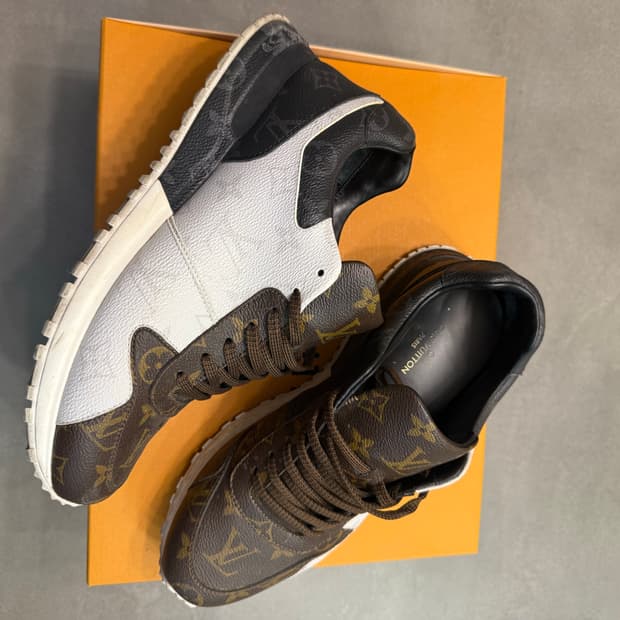 루이비통 신발 믹스 모노그램 런어웨이 남성 스니커즈 2컬러 1A3N7W