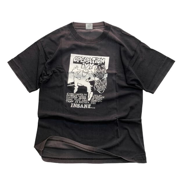 빈티지 90s Operation Ivy 티셔츠